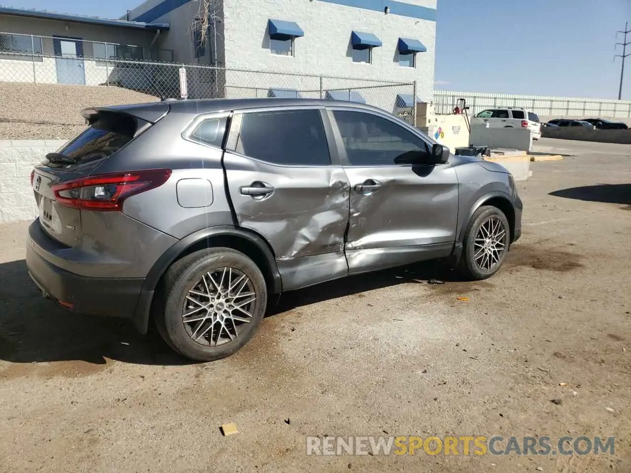 3 Photograph of a damaged car JN1BJ1AW1NW681825 NISSAN ROGUE 2022