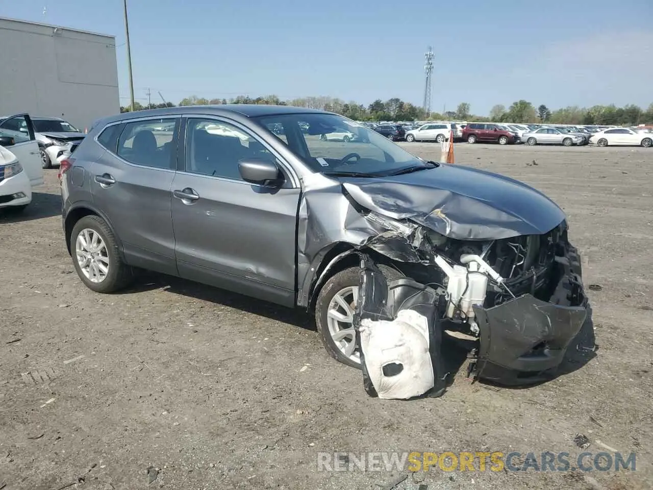 4 Photograph of a damaged car JN1BJ1AW5NW470739 NISSAN ROGUE 2022