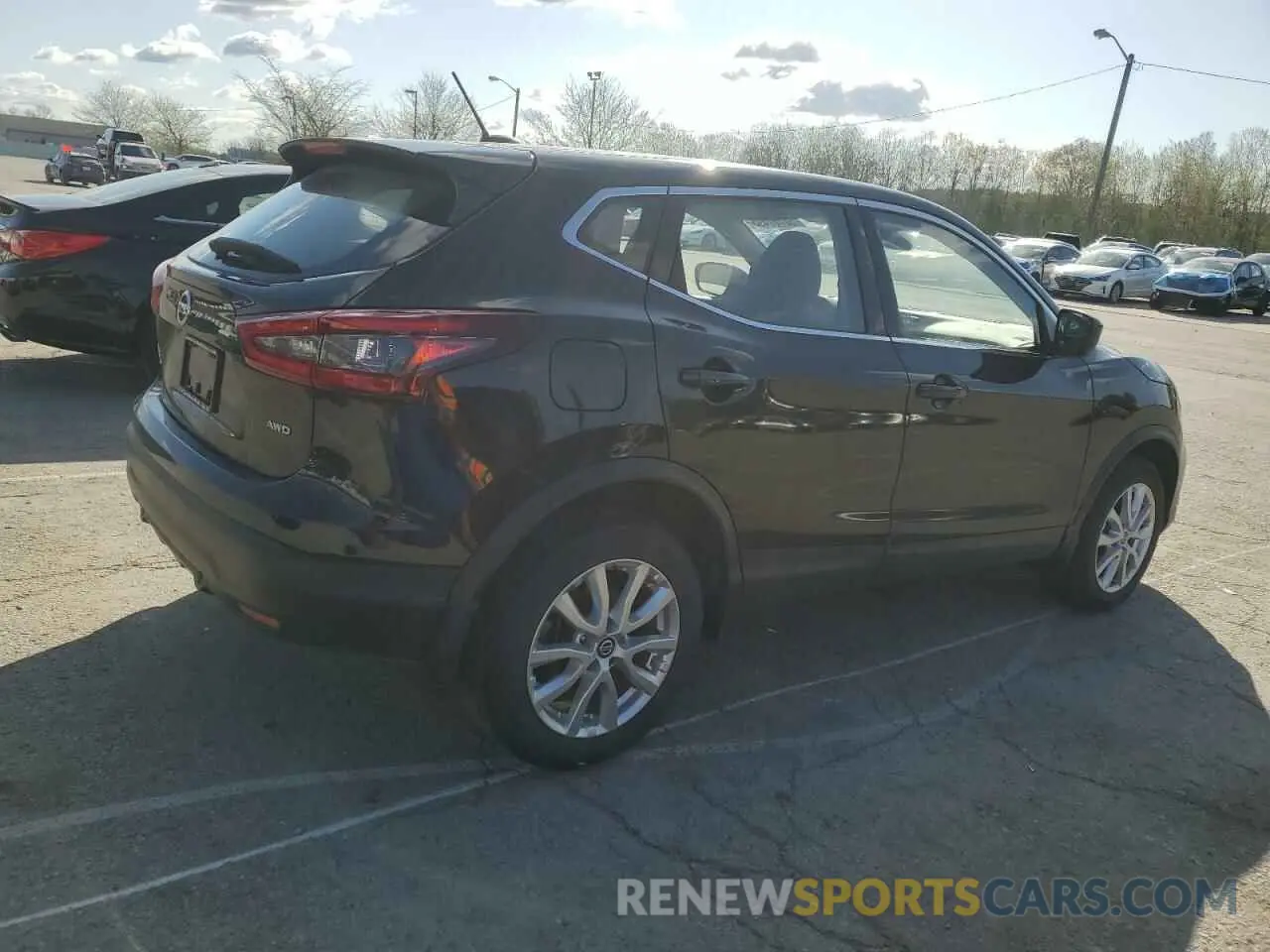 3 Photograph of a damaged car JN1BJ1AW5NW681794 NISSAN ROGUE 2022