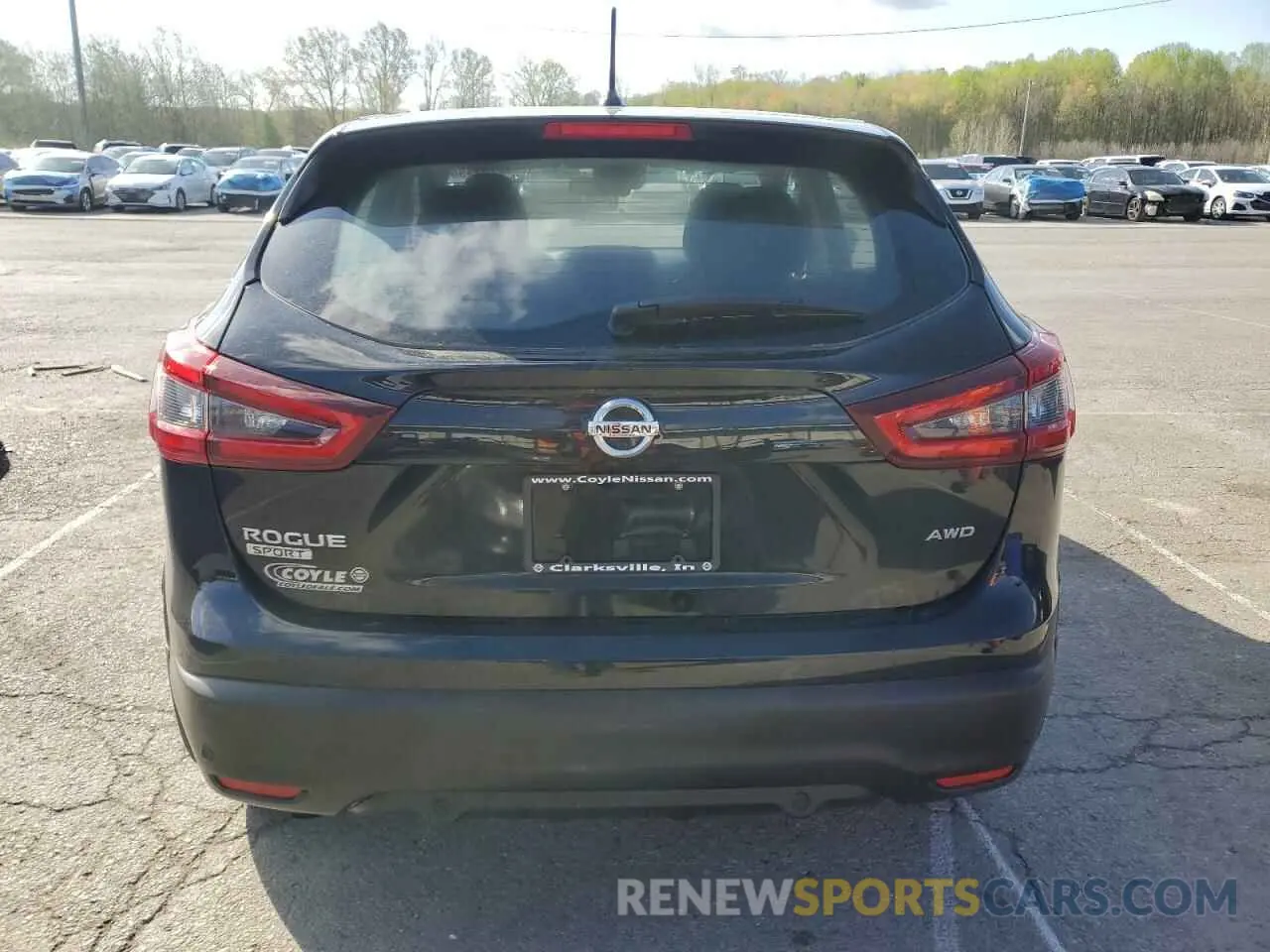 6 Photograph of a damaged car JN1BJ1AW5NW681794 NISSAN ROGUE 2022