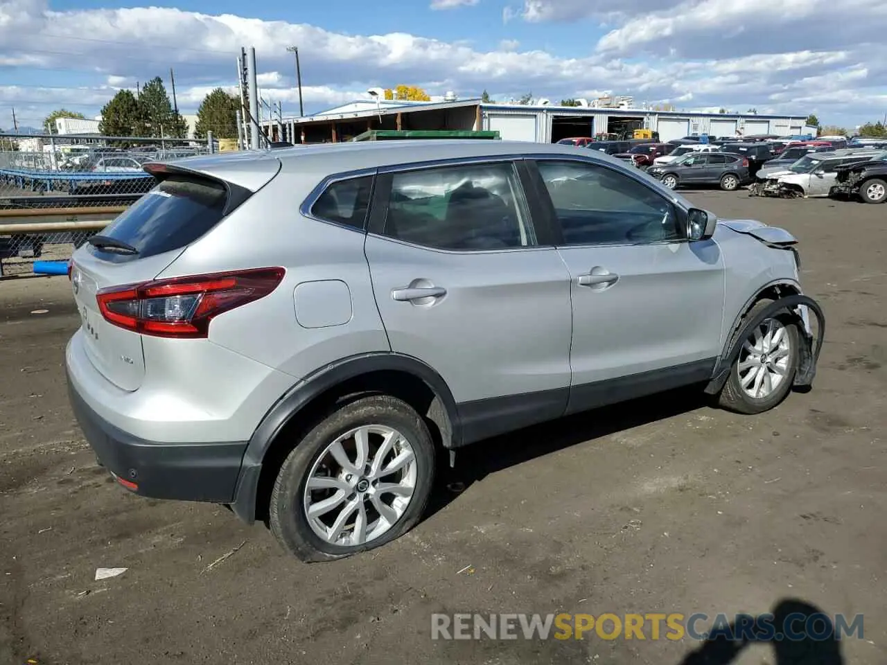 3 Photograph of a damaged car JN1BJ1AW6NW470684 NISSAN ROGUE 2022