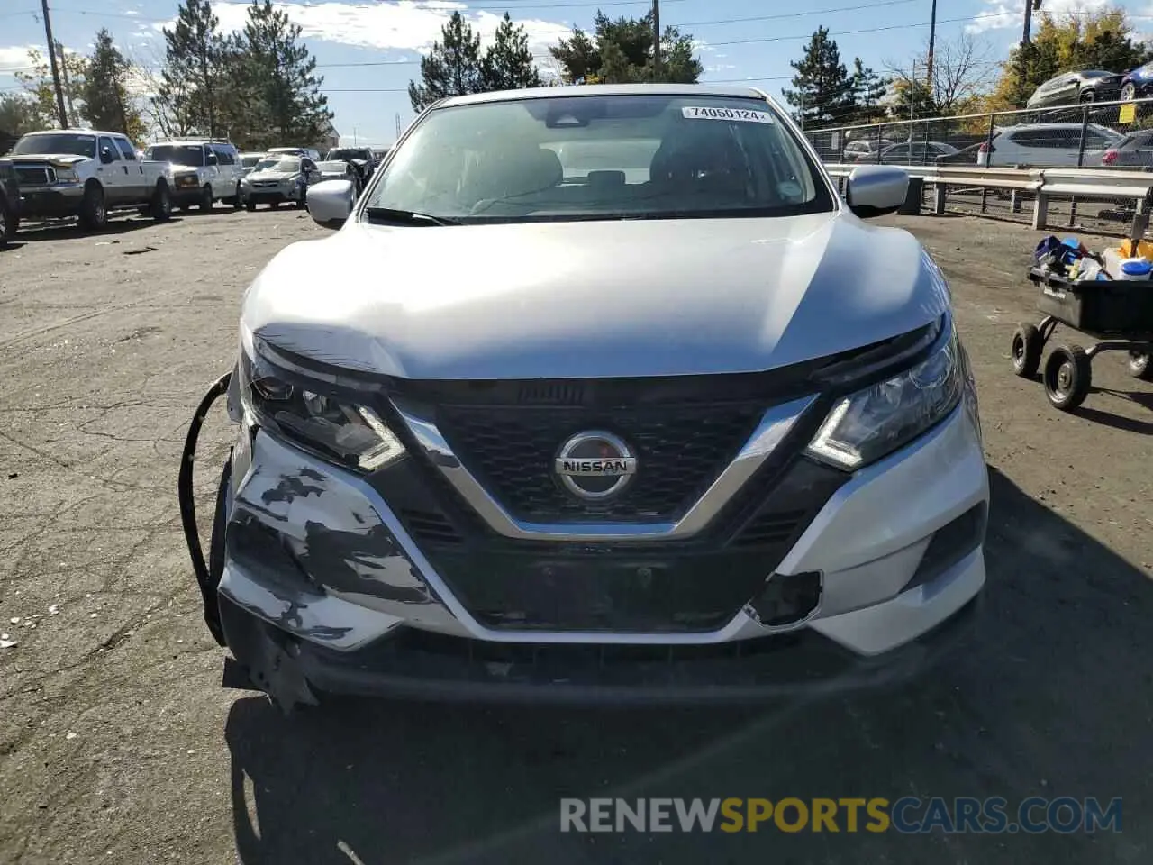 5 Photograph of a damaged car JN1BJ1AW6NW470684 NISSAN ROGUE 2022