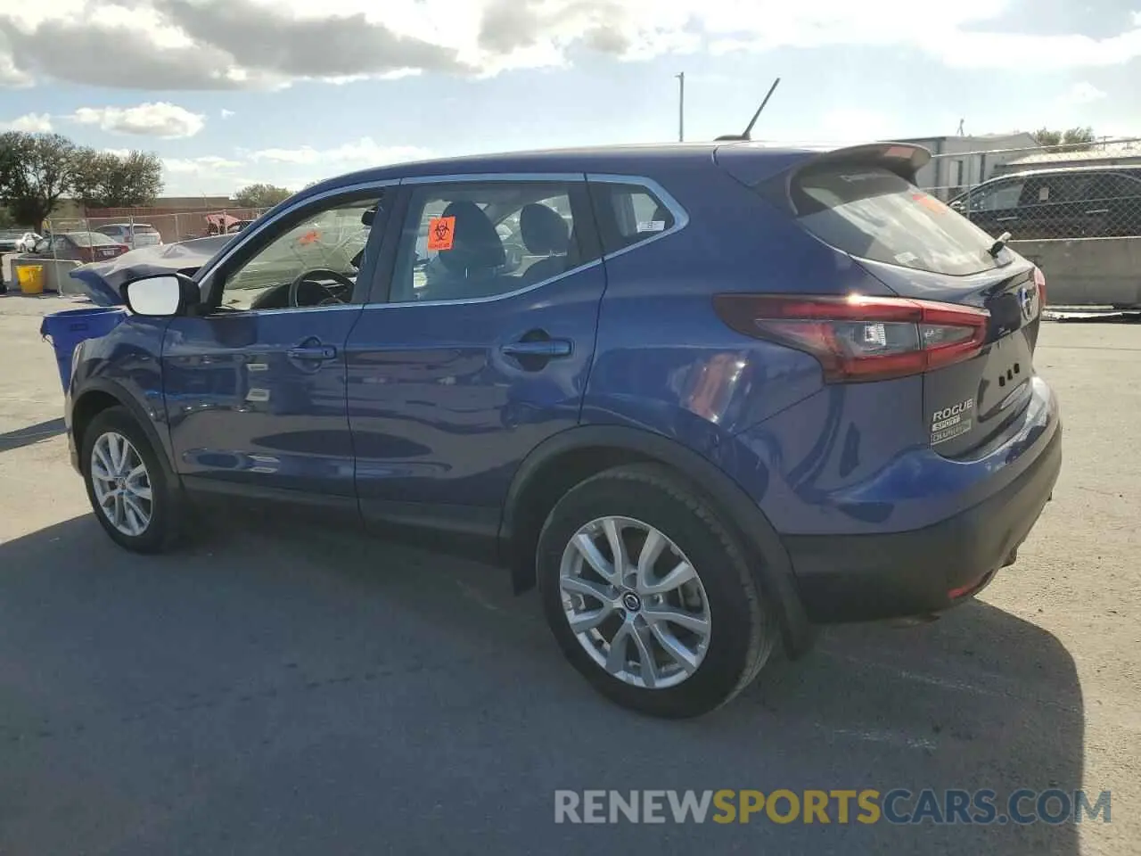 2 Photograph of a damaged car JN1BJ1AW7NW474954 NISSAN ROGUE 2022
