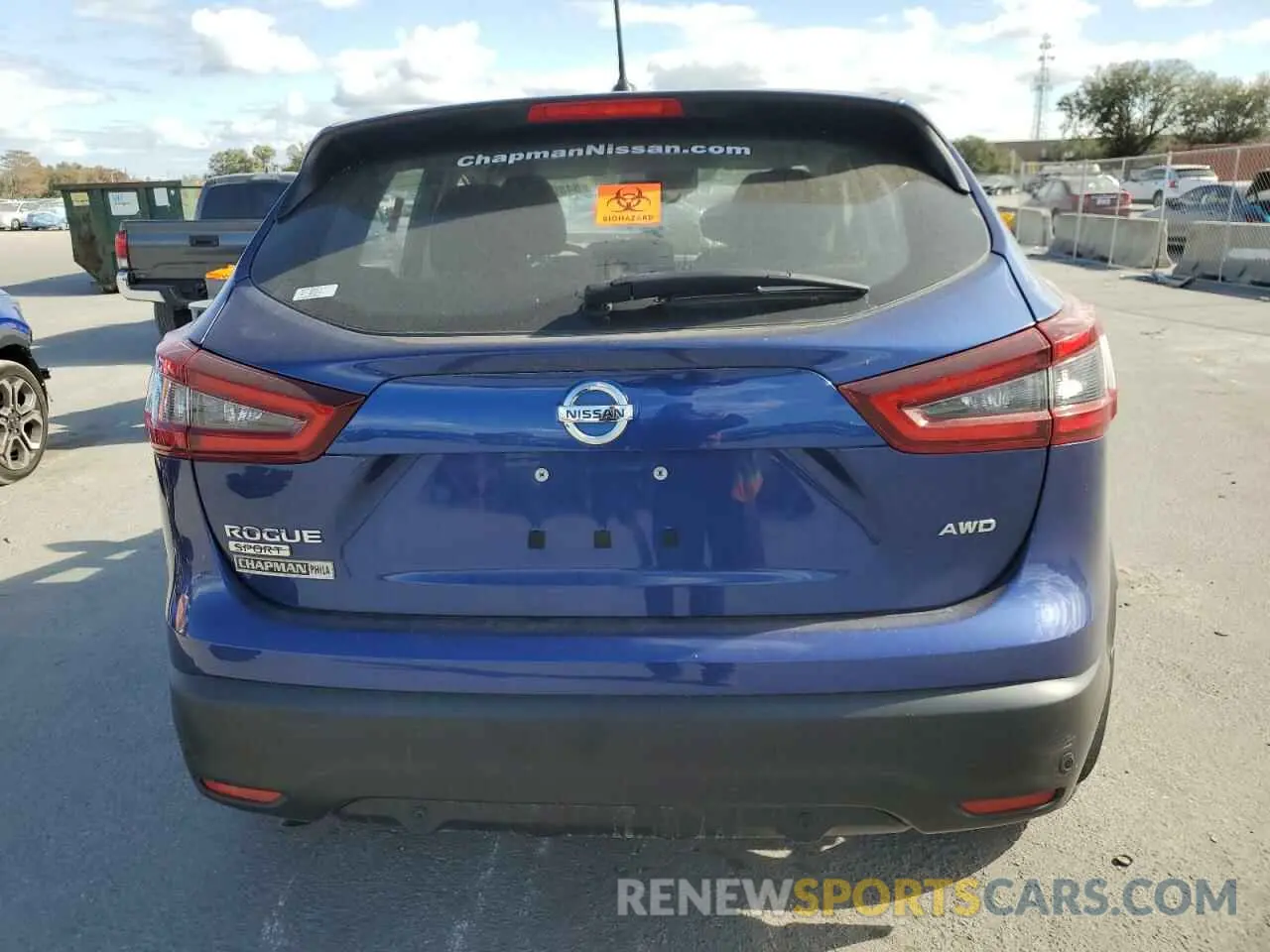 6 Photograph of a damaged car JN1BJ1AW7NW474954 NISSAN ROGUE 2022