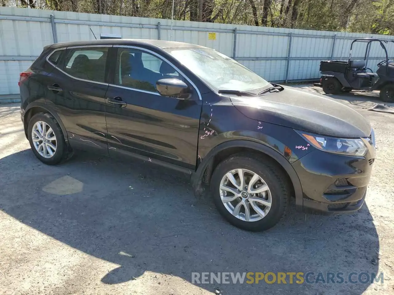 4 Photograph of a damaged car JN1BJ1AW9NW480528 NISSAN ROGUE 2022