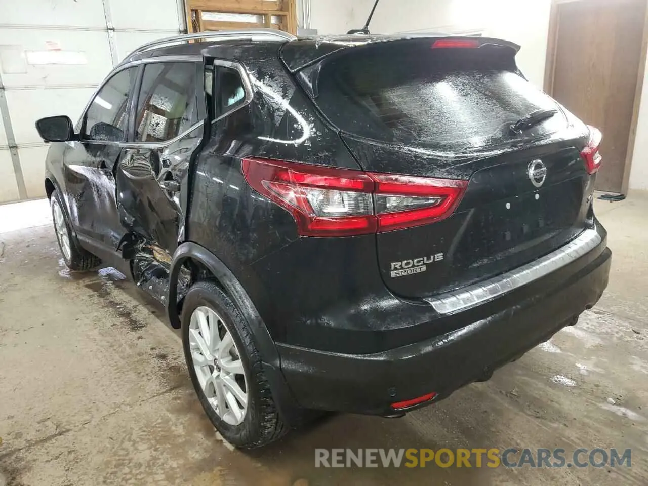 2 Photograph of a damaged car JN1BJ1BV0NW348389 NISSAN ROGUE 2022