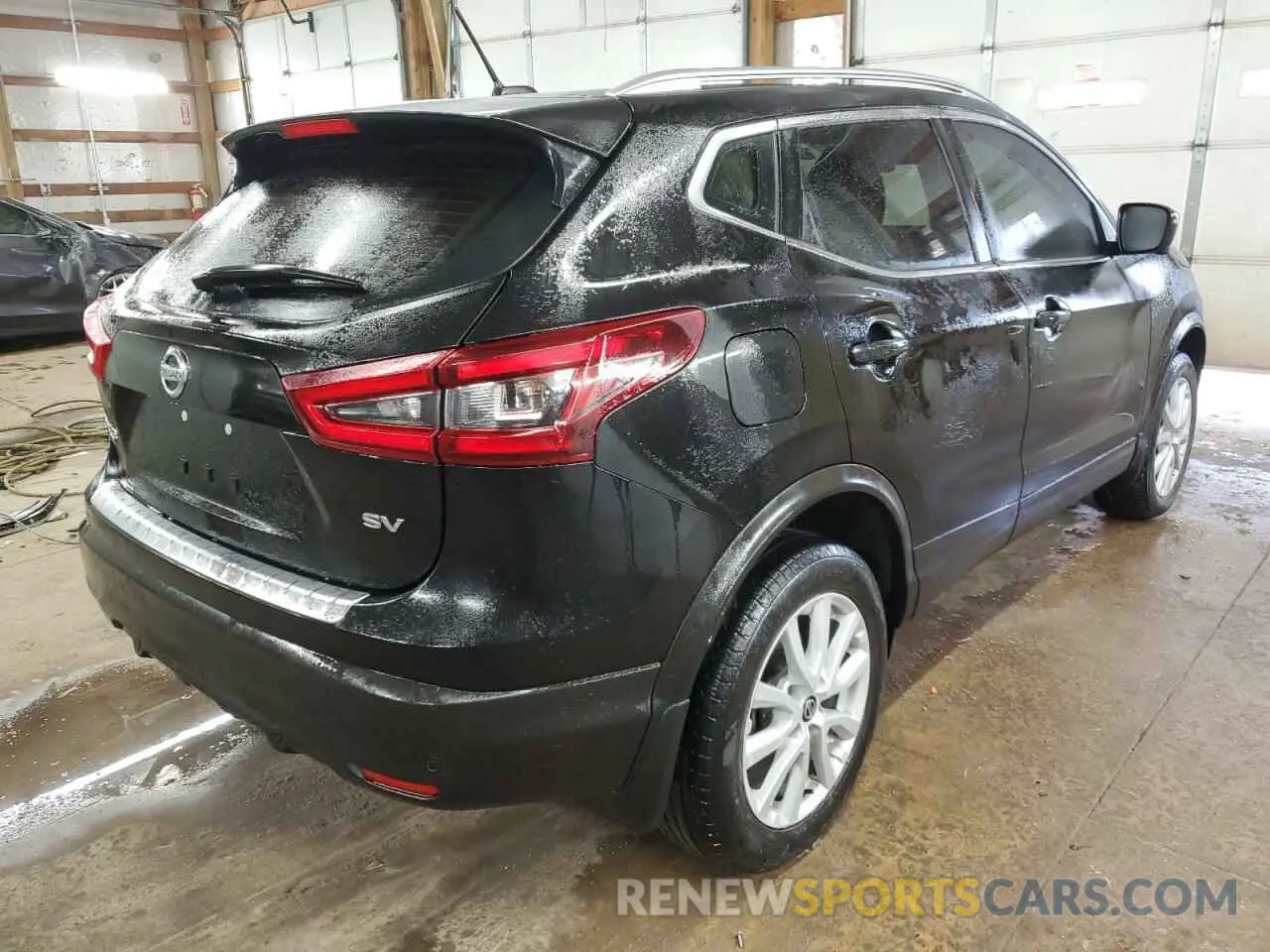 3 Photograph of a damaged car JN1BJ1BV0NW348389 NISSAN ROGUE 2022