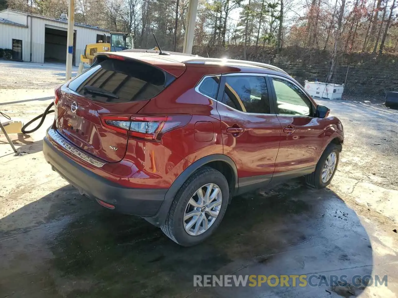 3 Photograph of a damaged car JN1BJ1BV6NW348073 NISSAN ROGUE 2022