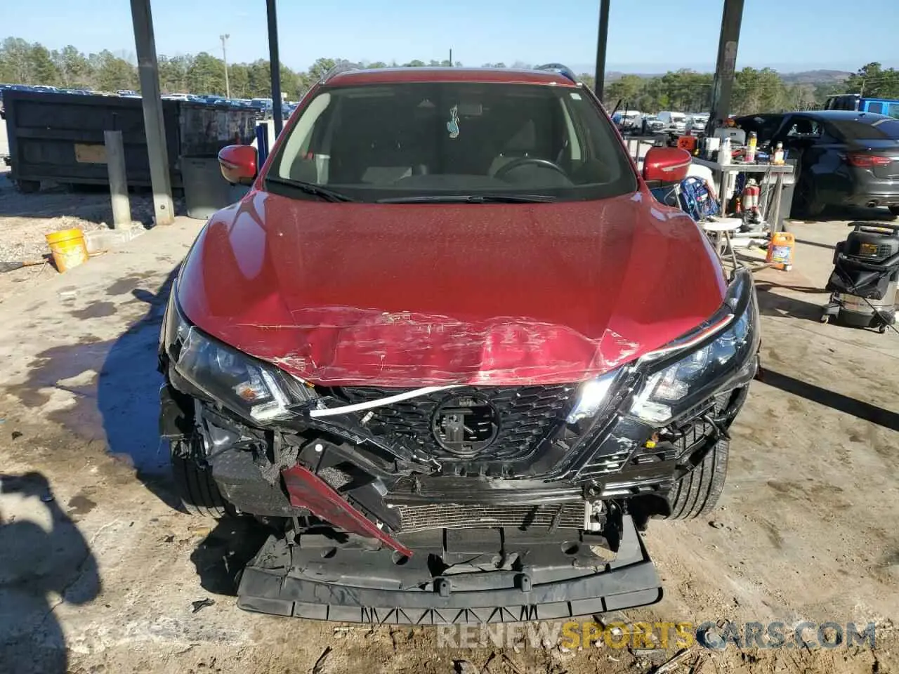 5 Photograph of a damaged car JN1BJ1BV6NW348073 NISSAN ROGUE 2022