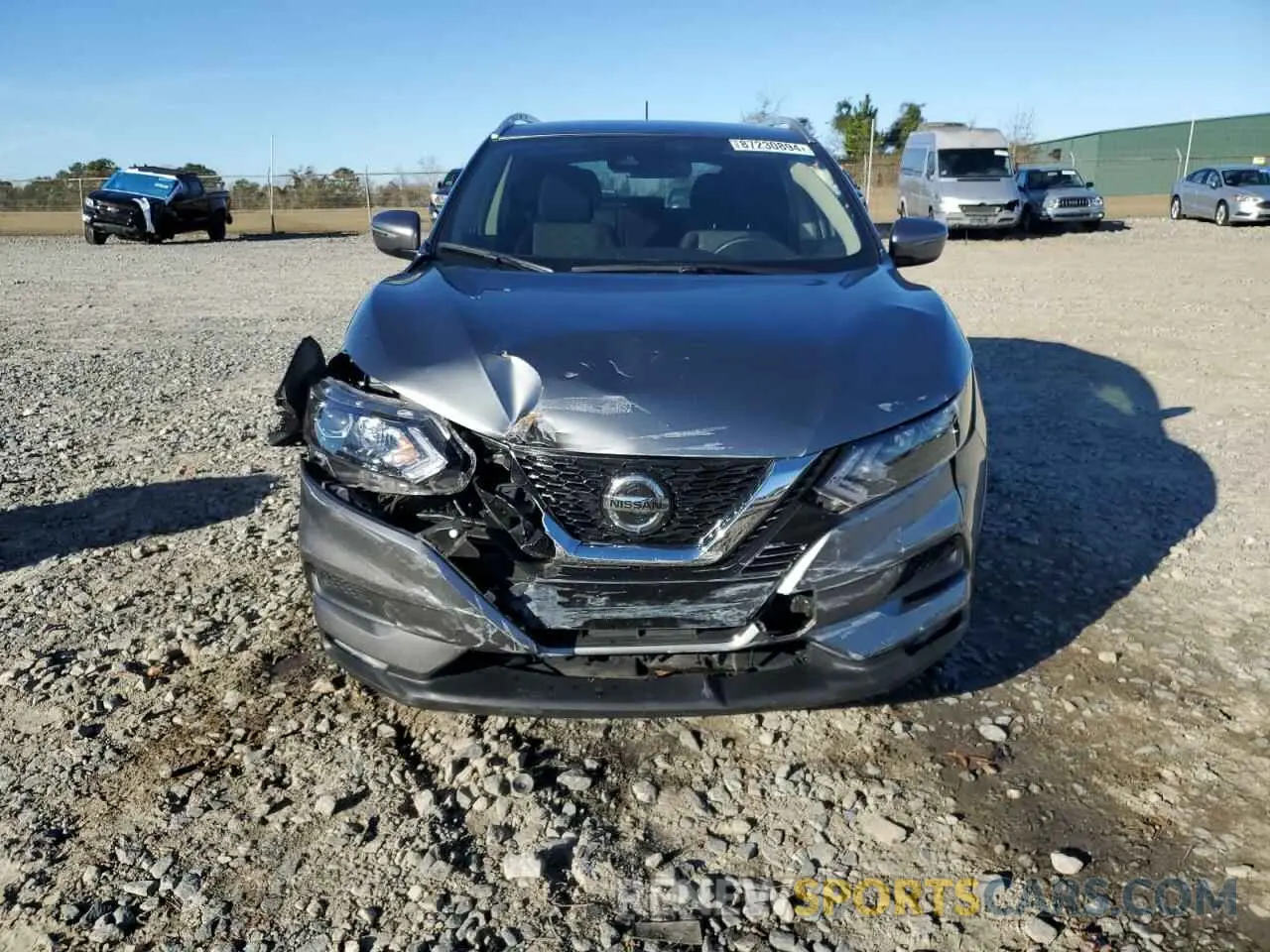 5 Photograph of a damaged car JN1BJ1BV7NW341195 NISSAN ROGUE 2022