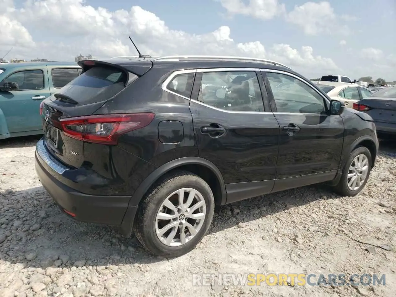 3 Photograph of a damaged car JN1BJ1BV8NW345322 NISSAN ROGUE 2022