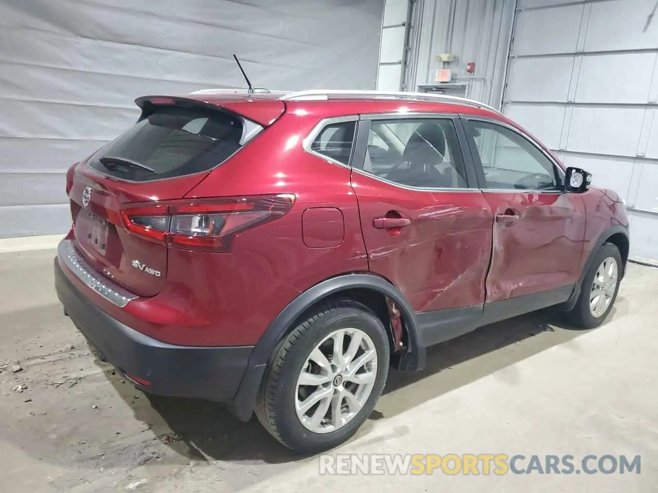 3 Photograph of a damaged car JN1BJ1BW0NW474177 NISSAN ROGUE 2022