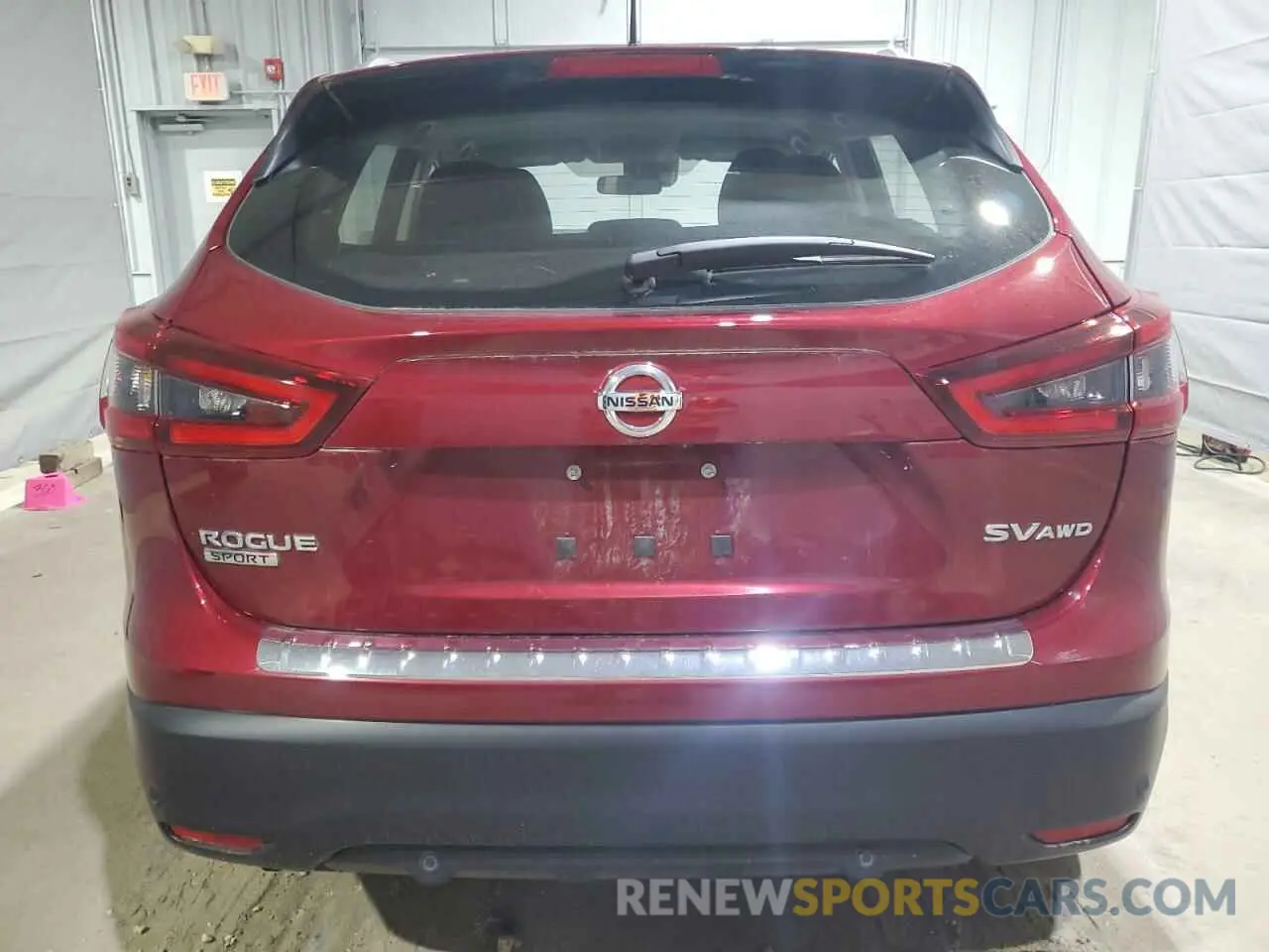 6 Photograph of a damaged car JN1BJ1BW0NW474177 NISSAN ROGUE 2022