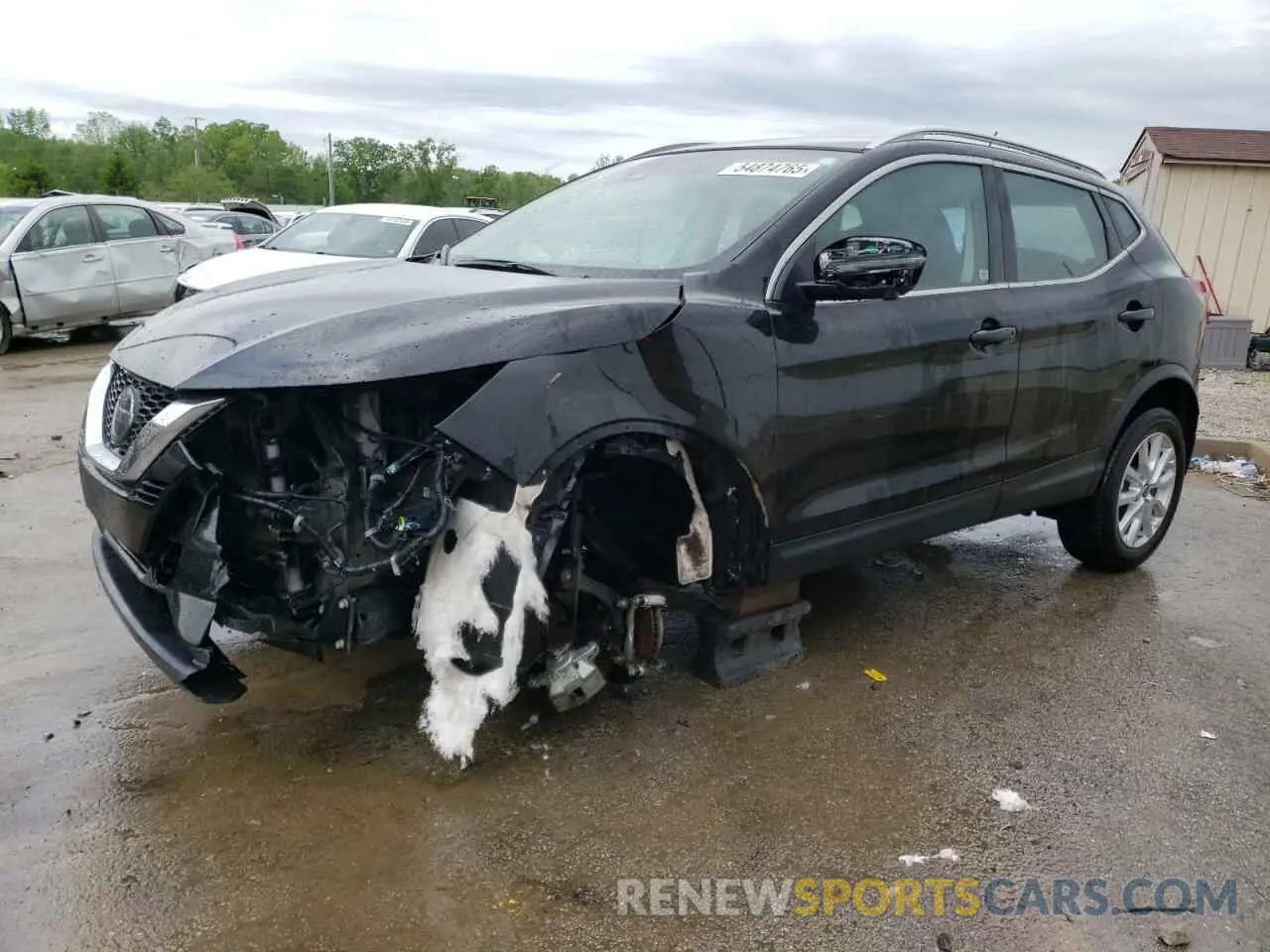 1 Photograph of a damaged car JN1BJ1BW0NW492131 NISSAN ROGUE 2022