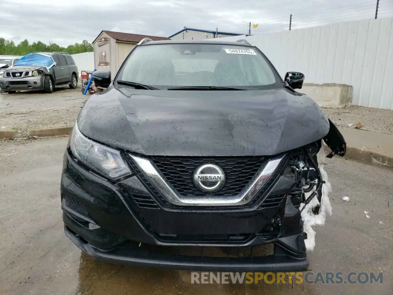5 Photograph of a damaged car JN1BJ1BW0NW492131 NISSAN ROGUE 2022