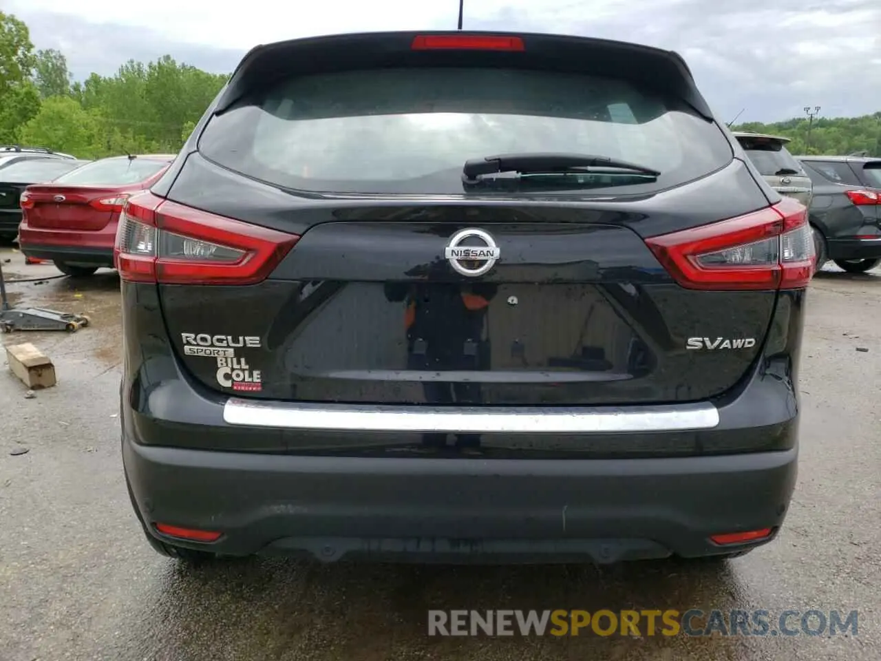 6 Photograph of a damaged car JN1BJ1BW0NW492131 NISSAN ROGUE 2022