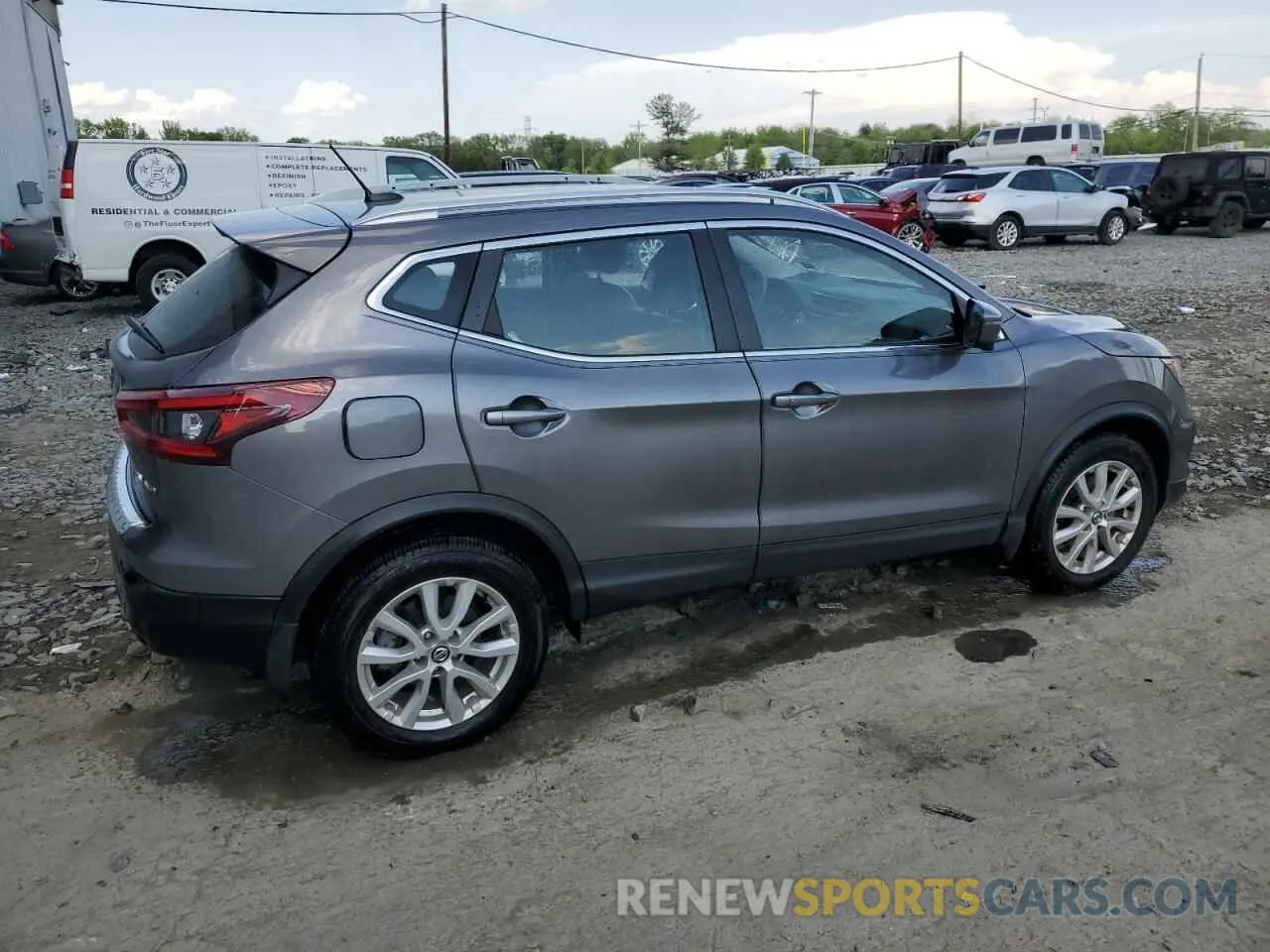 3 Photograph of a damaged car JN1BJ1BW3NW492138 NISSAN ROGUE 2022