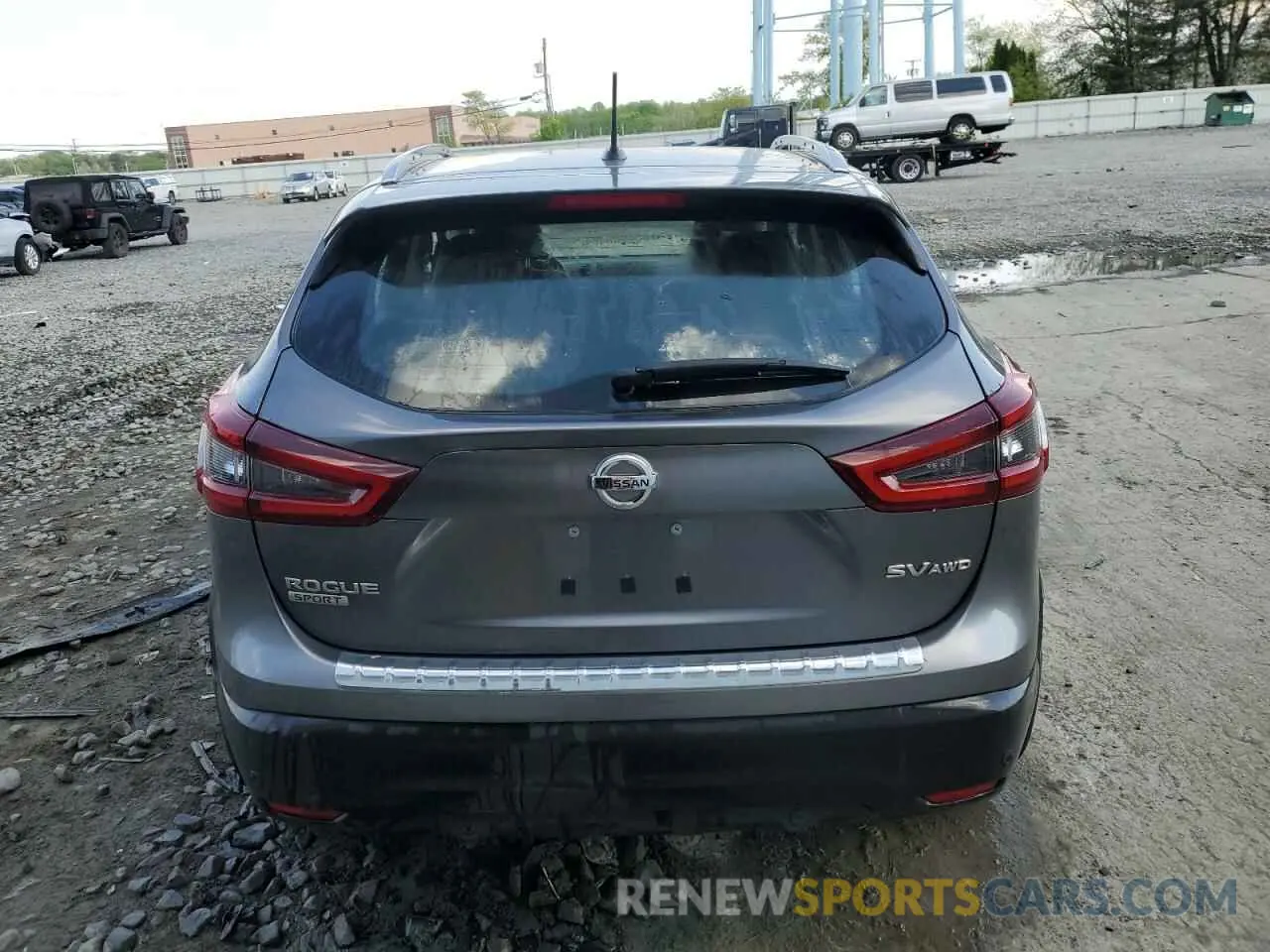 6 Photograph of a damaged car JN1BJ1BW3NW492138 NISSAN ROGUE 2022