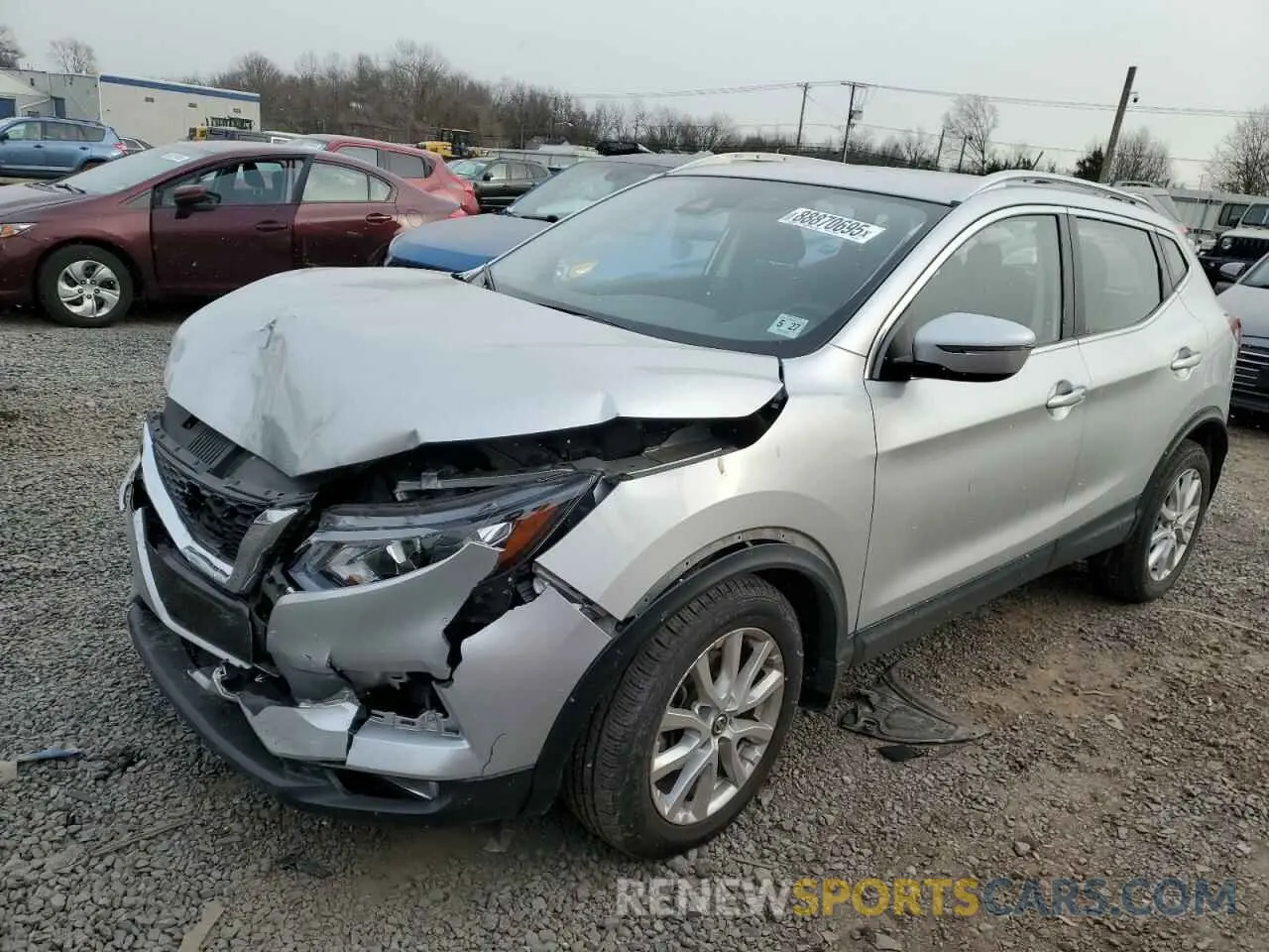 1 Photograph of a damaged car JN1BJ1BW6NW682483 NISSAN ROGUE 2022