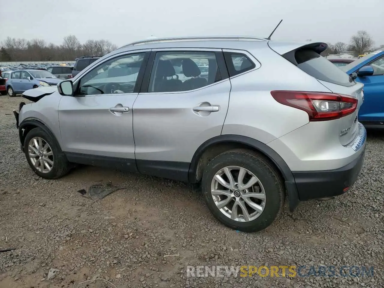 2 Photograph of a damaged car JN1BJ1BW6NW682483 NISSAN ROGUE 2022