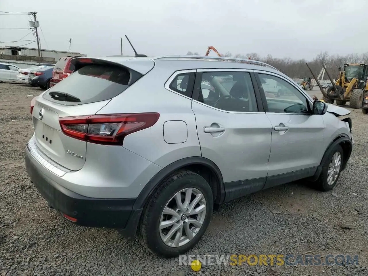 3 Photograph of a damaged car JN1BJ1BW6NW682483 NISSAN ROGUE 2022