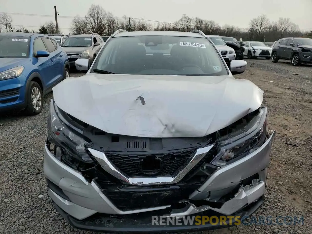 5 Photograph of a damaged car JN1BJ1BW6NW682483 NISSAN ROGUE 2022