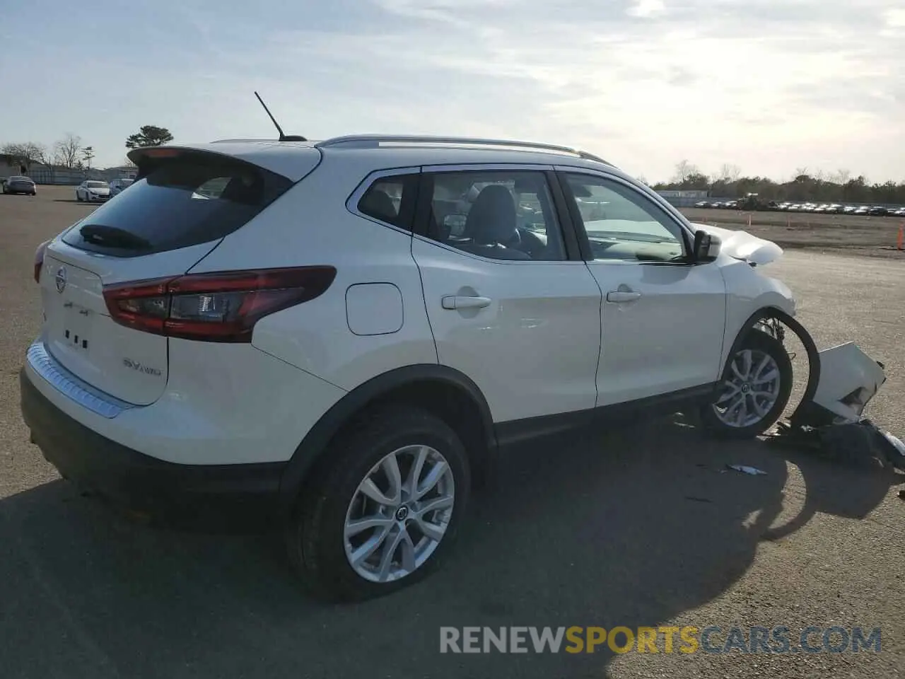 3 Photograph of a damaged car JN1BJ1BW7NW483815 NISSAN ROGUE 2022