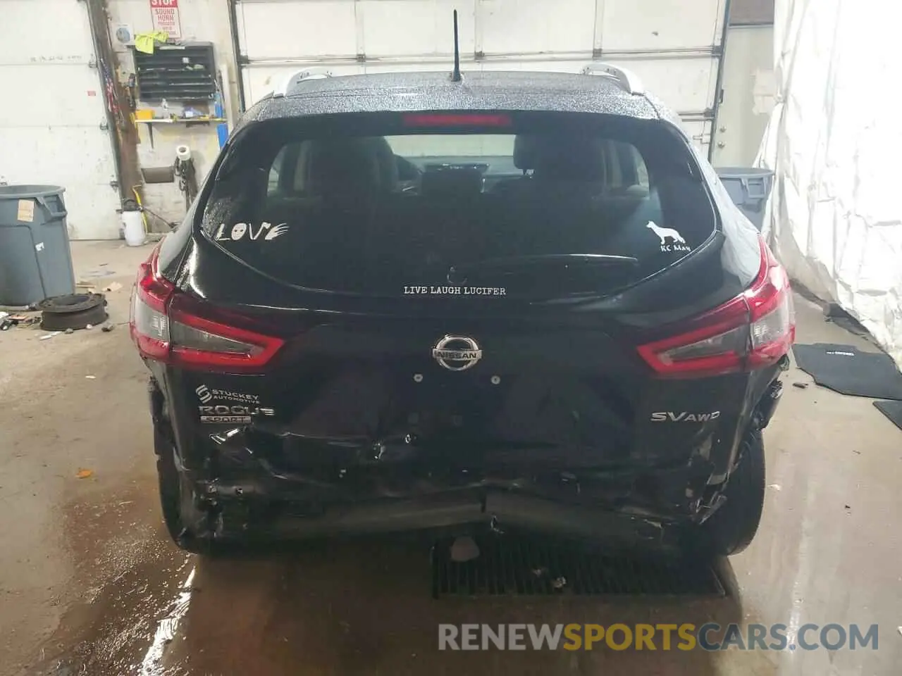 6 Photograph of a damaged car JN1BJ1BW8NW478798 NISSAN ROGUE 2022