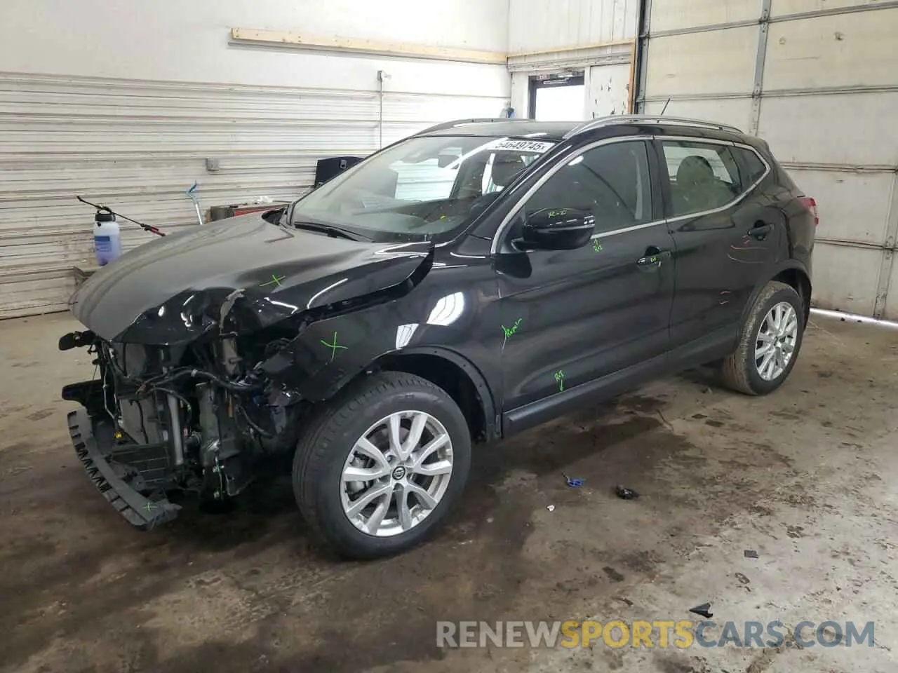 1 Photograph of a damaged car JN1BJ1BWXNW479483 NISSAN ROGUE 2022