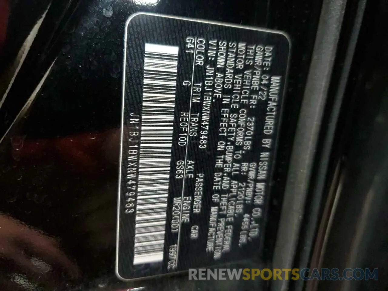 13 Photograph of a damaged car JN1BJ1BWXNW479483 NISSAN ROGUE 2022