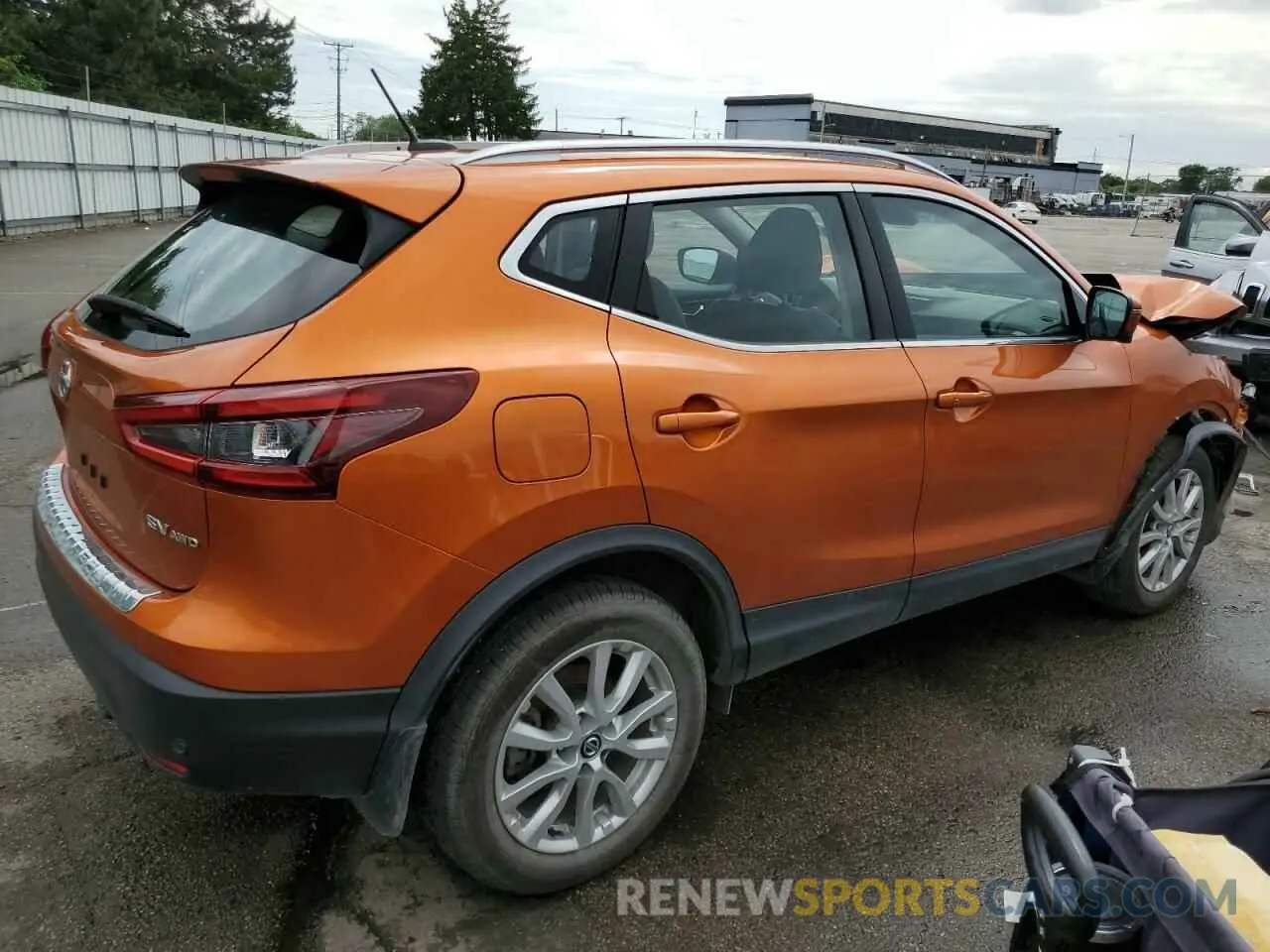 3 Photograph of a damaged car JN1BJ1BWXNW488412 NISSAN ROGUE 2022