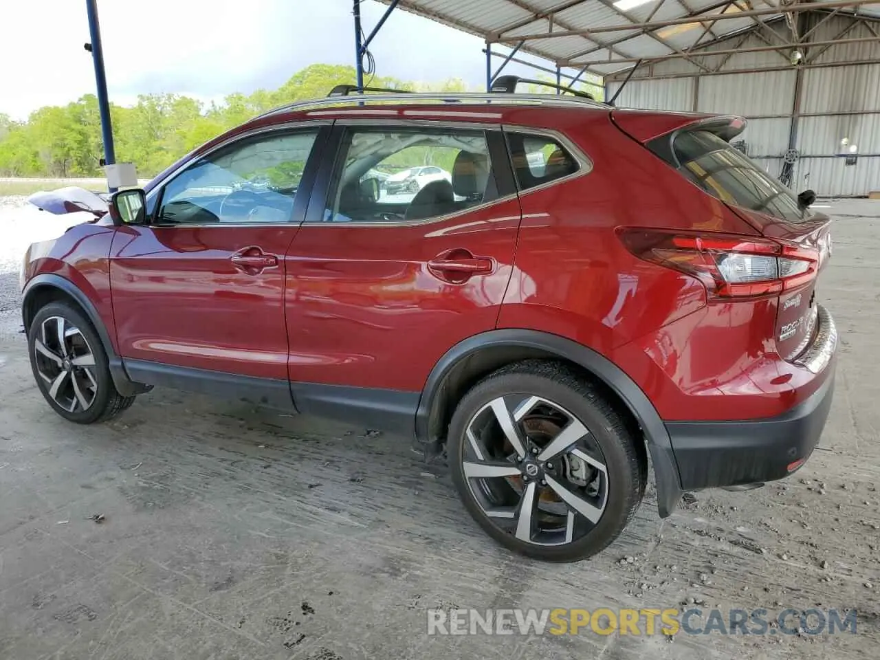 2 Photograph of a damaged car JN1BJ1CV2NW352782 NISSAN ROGUE 2022