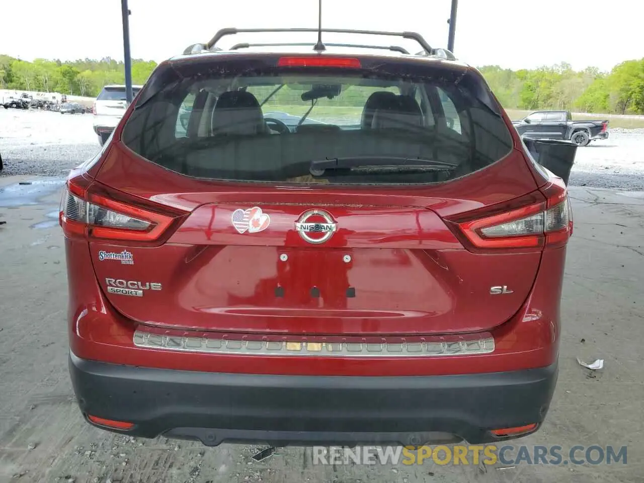 6 Photograph of a damaged car JN1BJ1CV2NW352782 NISSAN ROGUE 2022
