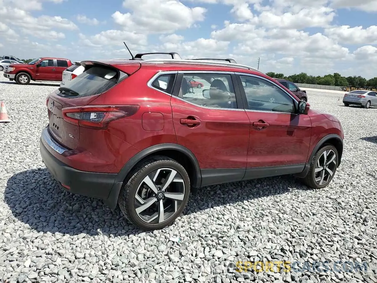 3 Photograph of a damaged car JN1BJ1CV7NW351854 NISSAN ROGUE 2022