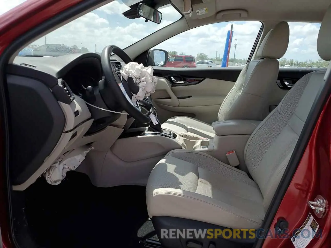 7 Photograph of a damaged car JN1BJ1CV7NW351854 NISSAN ROGUE 2022