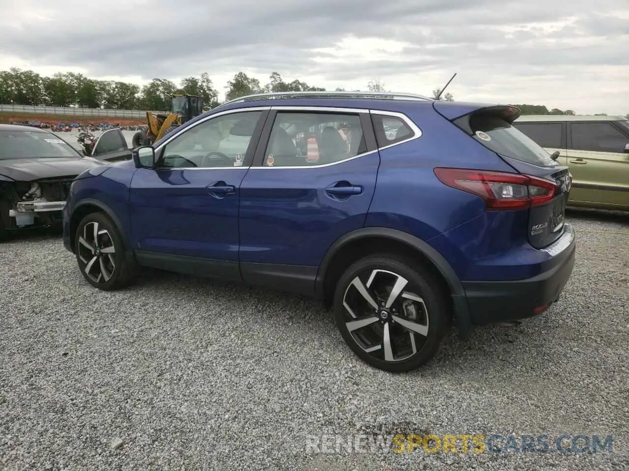 2 Photograph of a damaged car JN1BJ1CV8NW347604 NISSAN ROGUE 2022