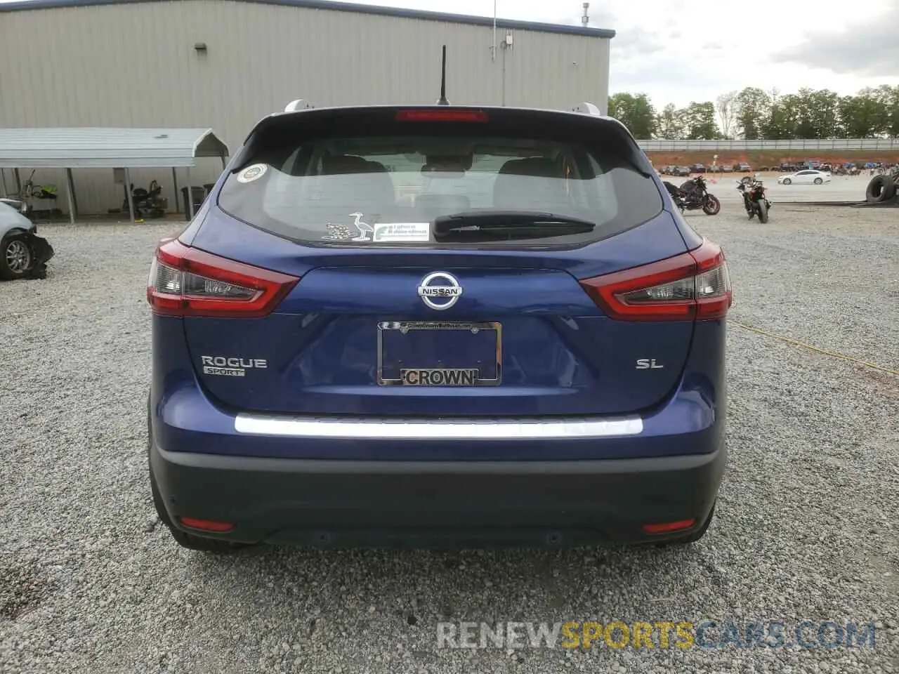 6 Photograph of a damaged car JN1BJ1CV8NW347604 NISSAN ROGUE 2022