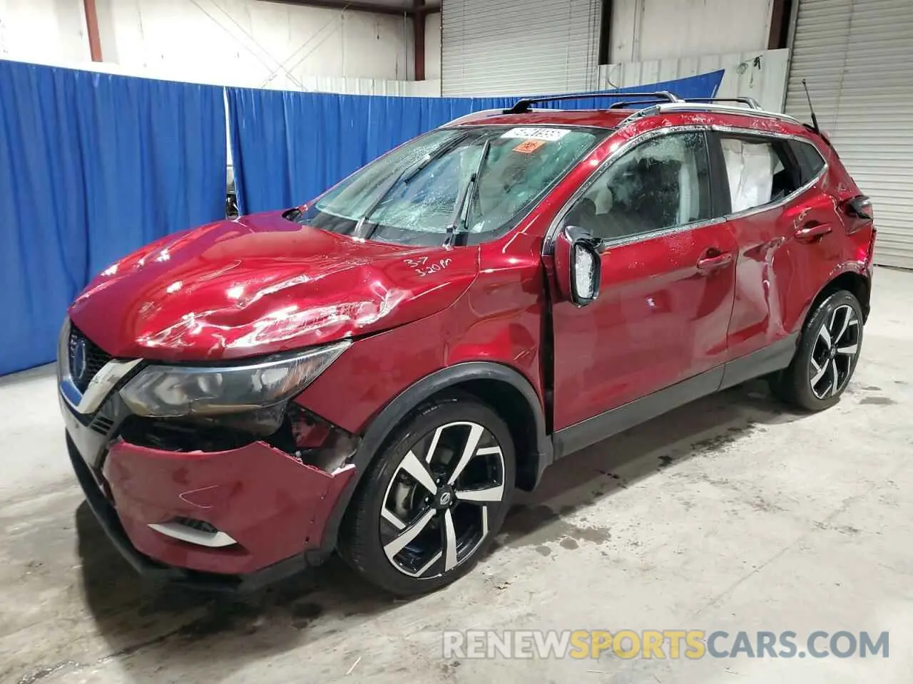 1 Photograph of a damaged car JN1BJ1CW1NW487728 NISSAN ROGUE 2022