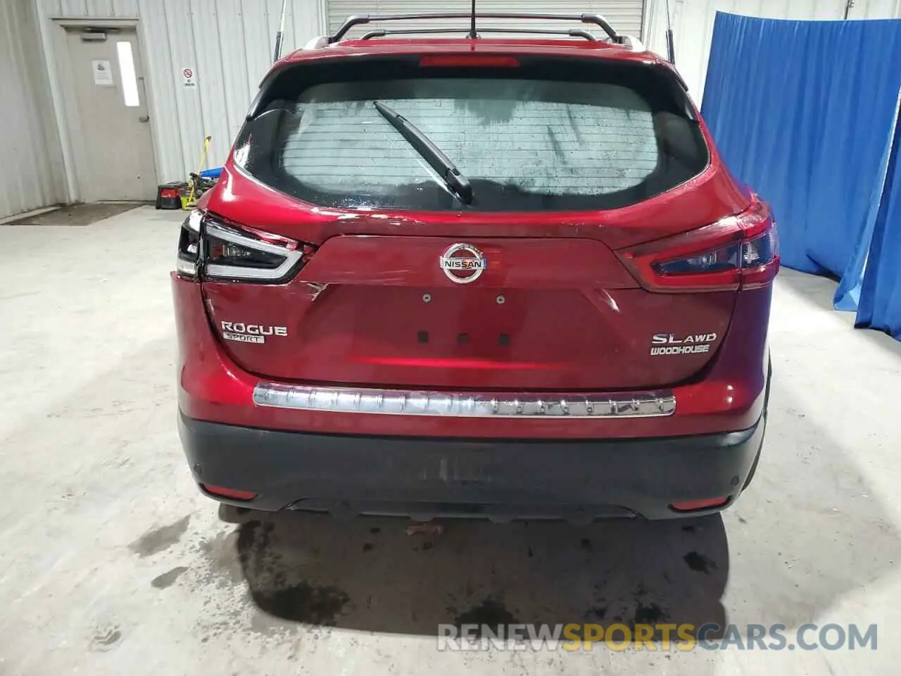 6 Photograph of a damaged car JN1BJ1CW1NW487728 NISSAN ROGUE 2022