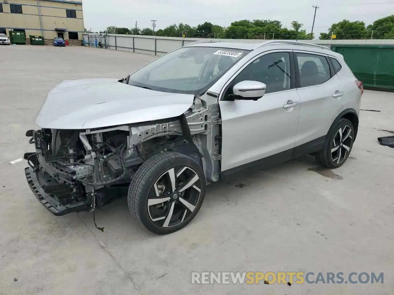 1 Photograph of a damaged car JN1BJ1CW3NW496883 NISSAN ROGUE 2022