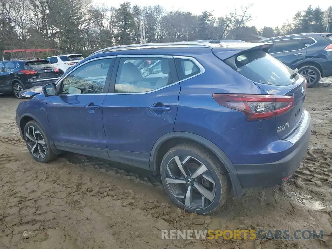 2 Photograph of a damaged car JN1BJ1CW4NW485259 NISSAN ROGUE 2022