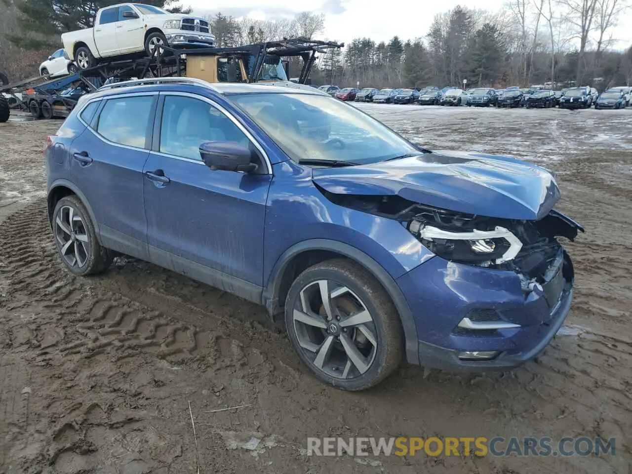 4 Photograph of a damaged car JN1BJ1CW4NW485259 NISSAN ROGUE 2022