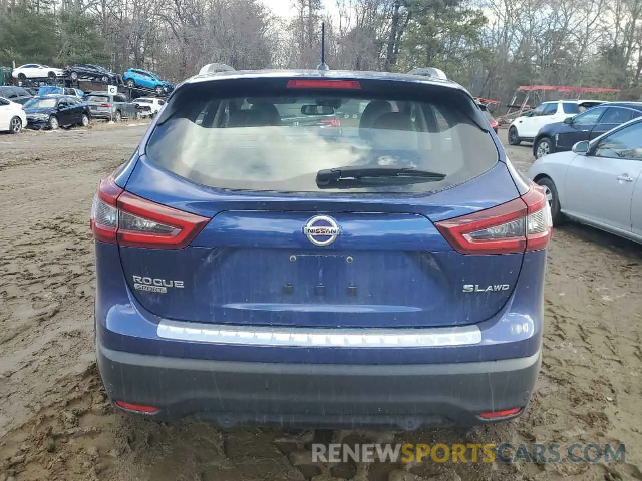 6 Photograph of a damaged car JN1BJ1CW4NW485259 NISSAN ROGUE 2022