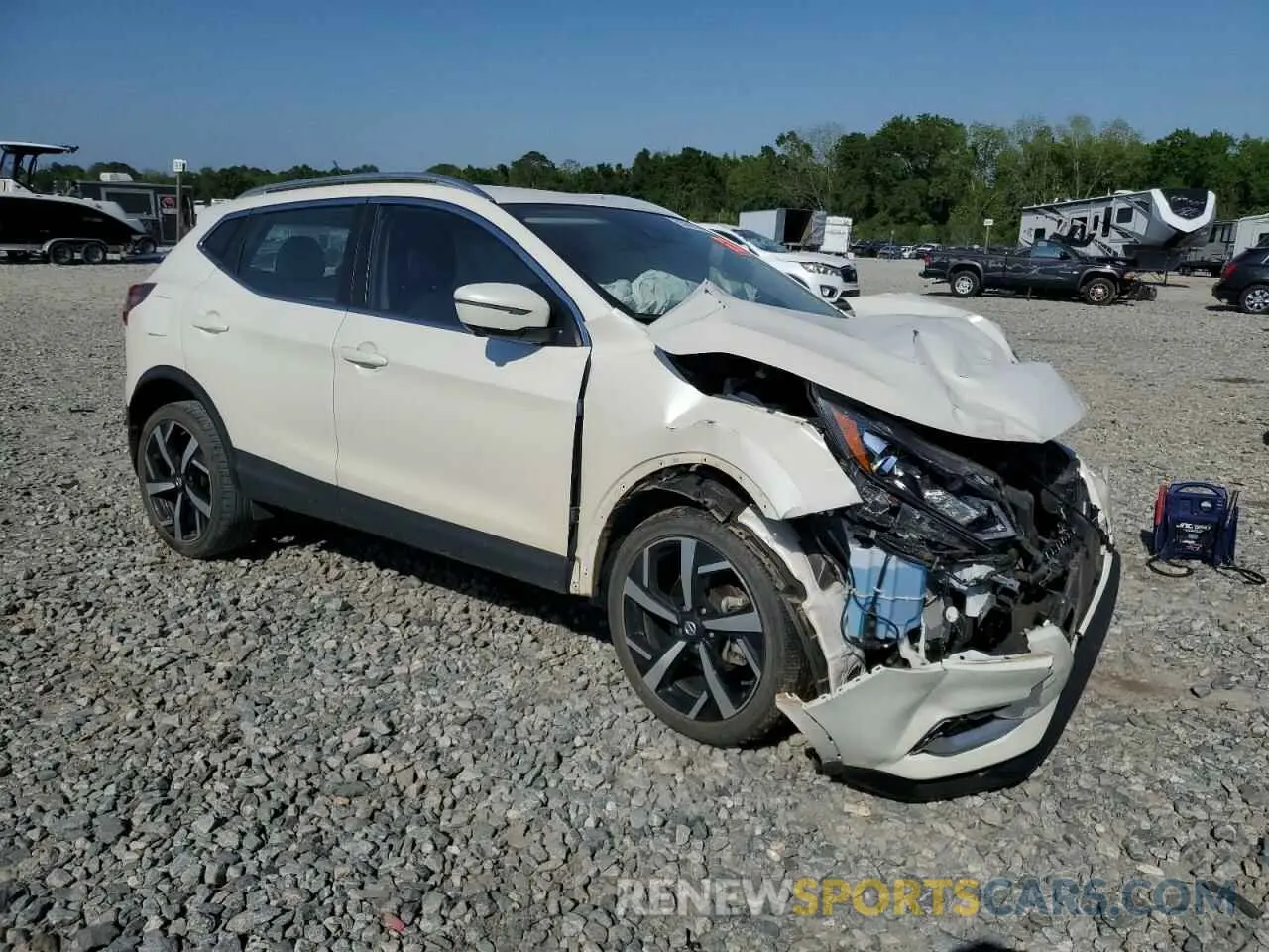 4 Photograph of a damaged car JN1BJ1CW4NW499050 NISSAN ROGUE 2022