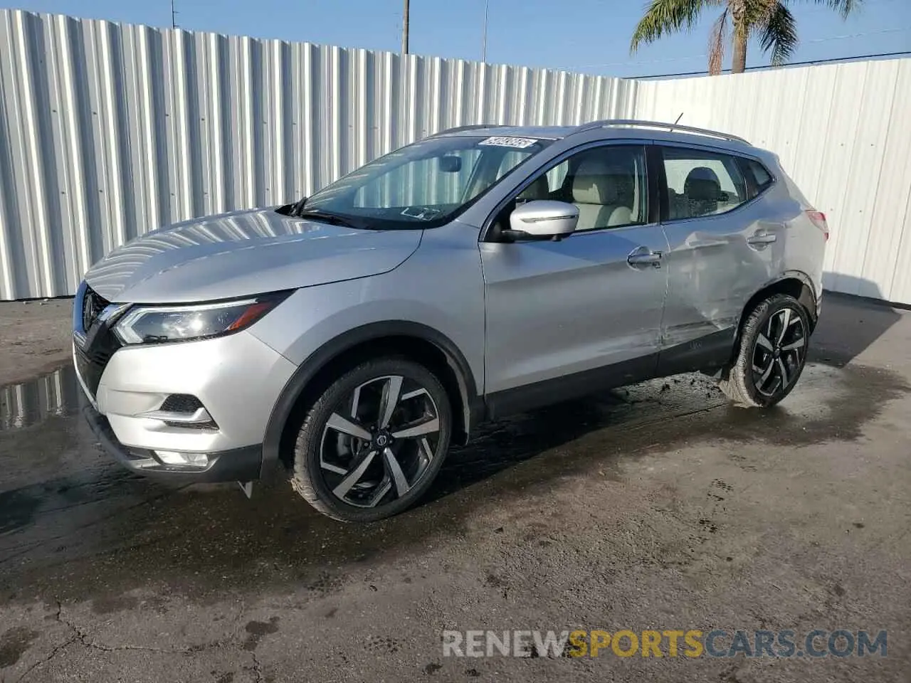 1 Photograph of a damaged car JN1BJ1CW5NW485576 NISSAN ROGUE 2022