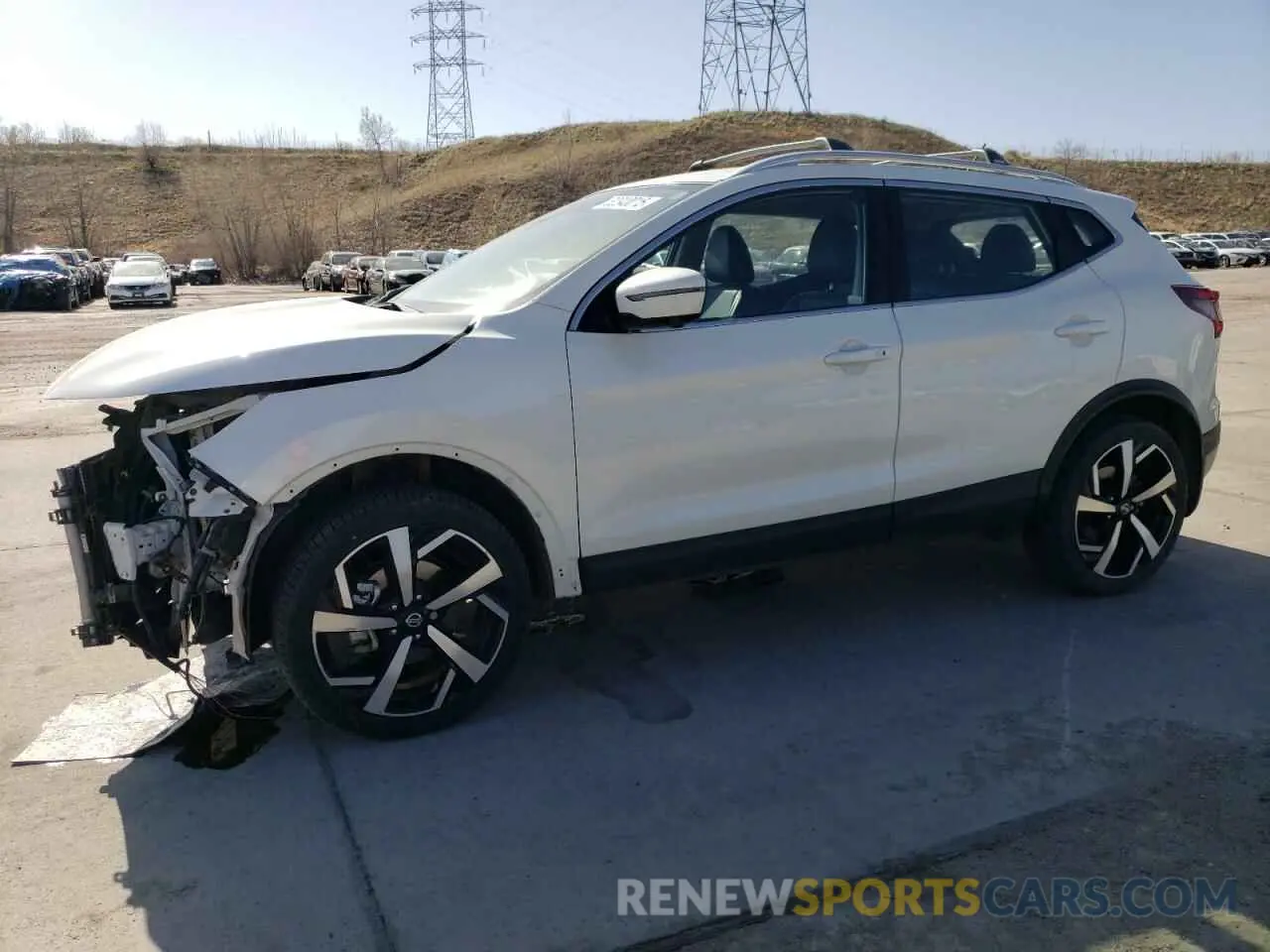 1 Photograph of a damaged car JN1BJ1CW5NW497792 NISSAN ROGUE 2022