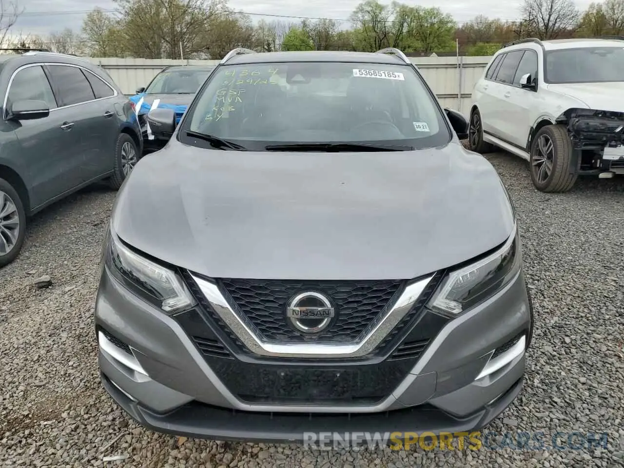 5 Photograph of a damaged car JN1BJ1CW7NW484364 NISSAN ROGUE 2022