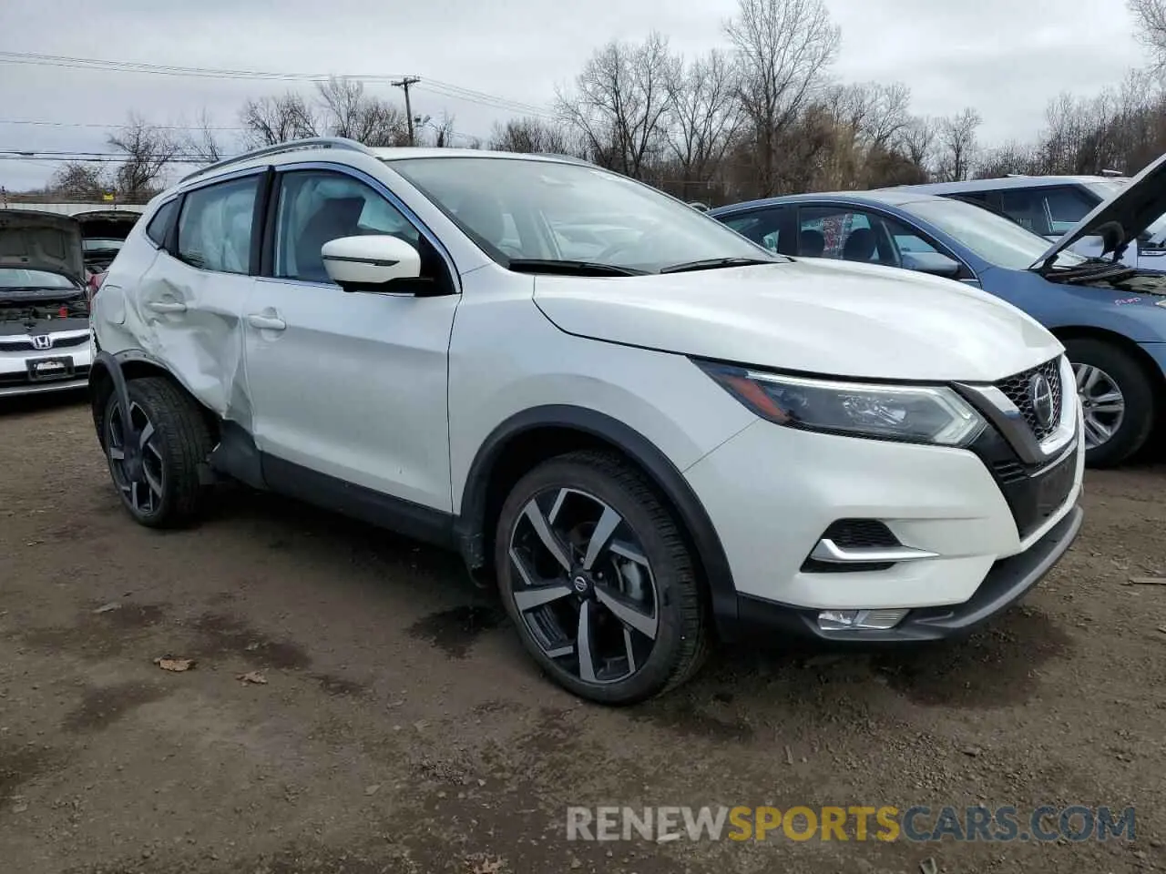 4 Photograph of a damaged car JN1BJ1CW8NW499312 NISSAN ROGUE 2022