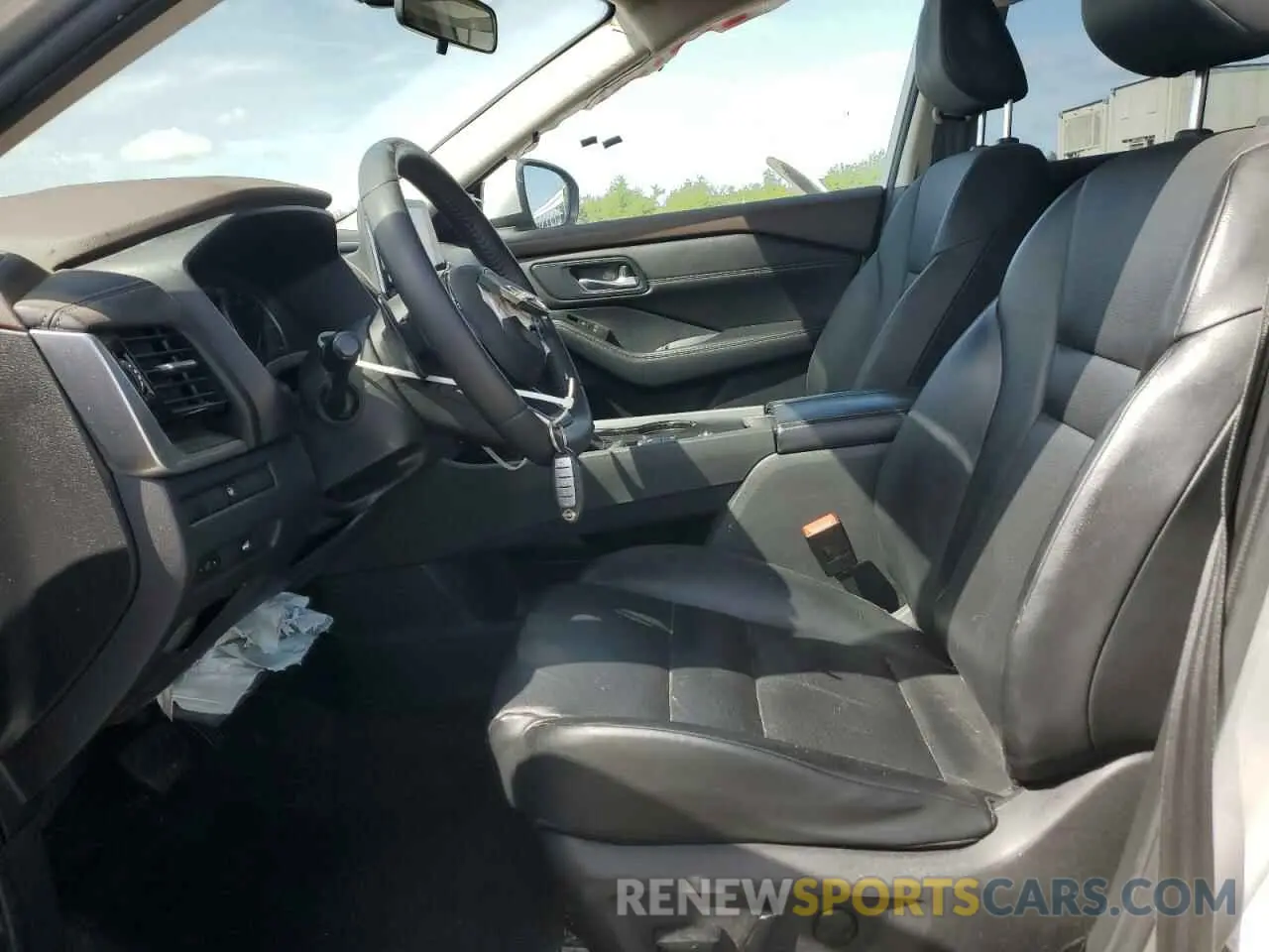 7 Photograph of a damaged car JN8BT3BA4NW042140 NISSAN ROGUE 2022