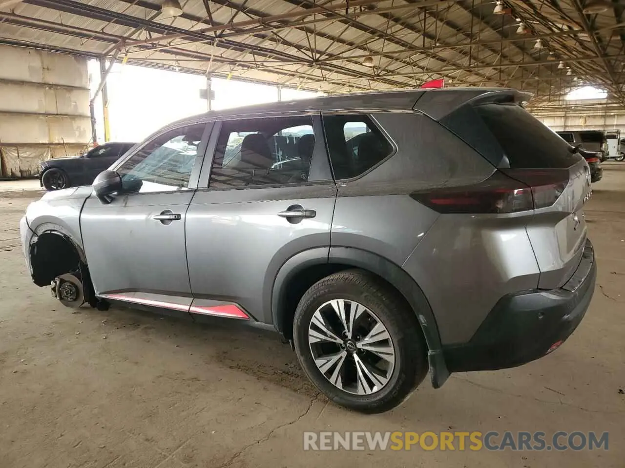 2 Photograph of a damaged car JN8BT3BA5NW043152 NISSAN ROGUE 2022